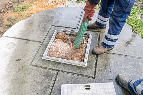 cesspool pumping can typically be done in most weather conditions, except for extreme rain or flooding